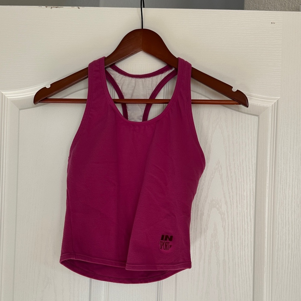 In Sport Pink Tank Top